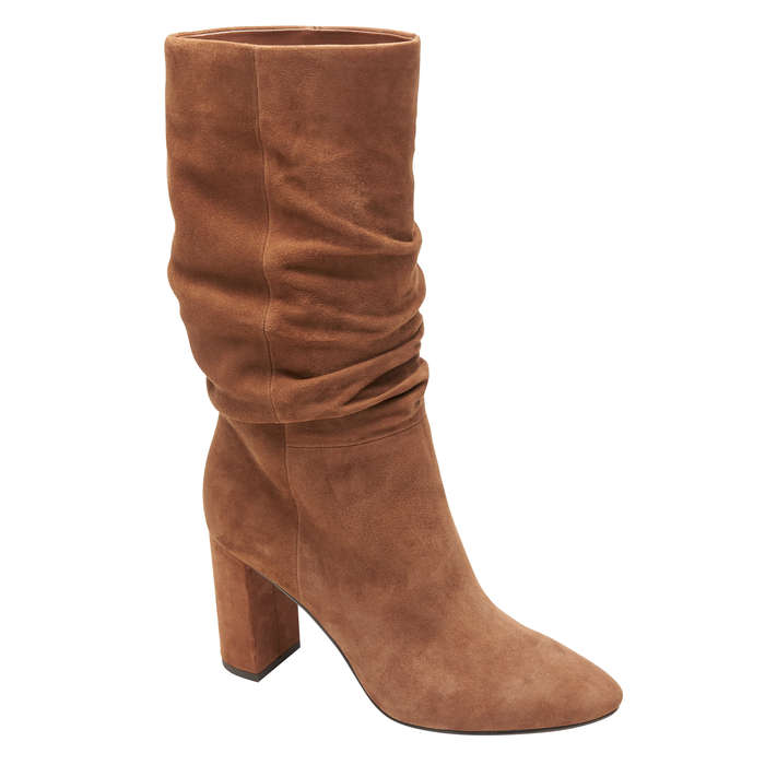 suede slouch boots