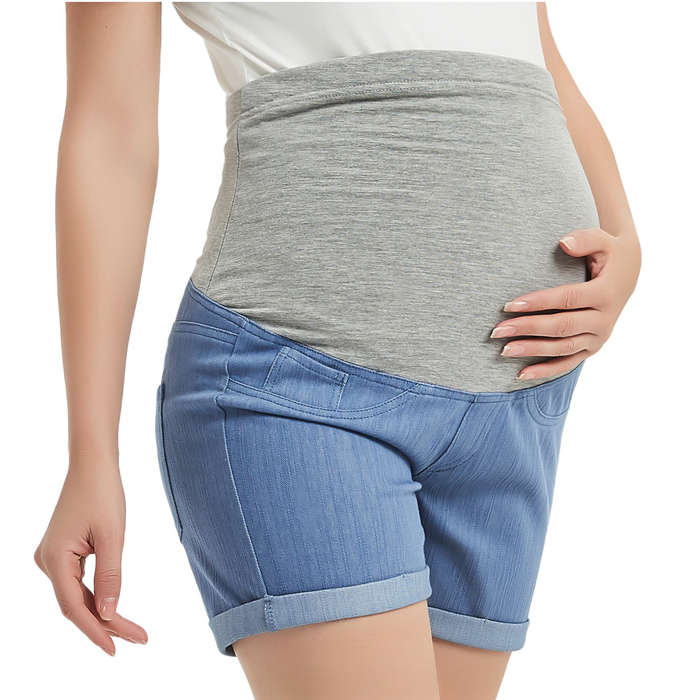 levi maternity shorts