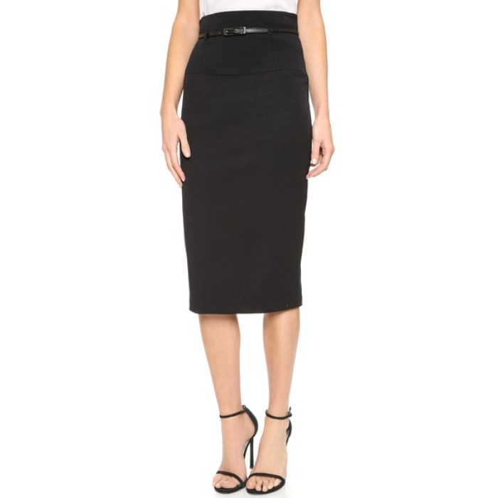 Old Navy Jersey Pencil Midi Skirt | Rank & Style