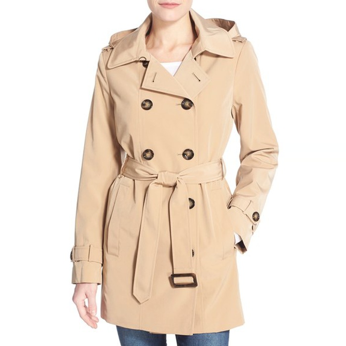 Vince Camuto Zip-Front Trench Coat | Rank & Style
