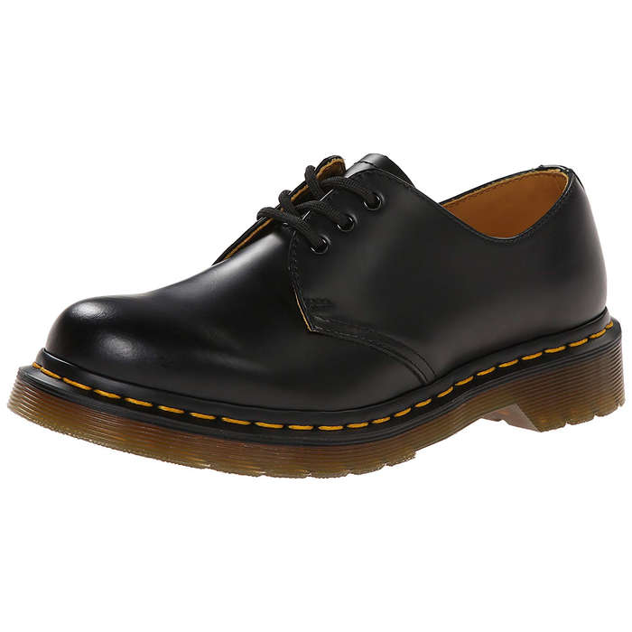 all black dotted calf hair oxford loafers