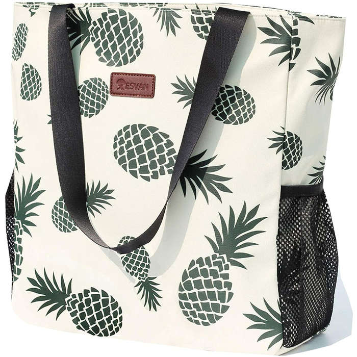 water resistant beach tote