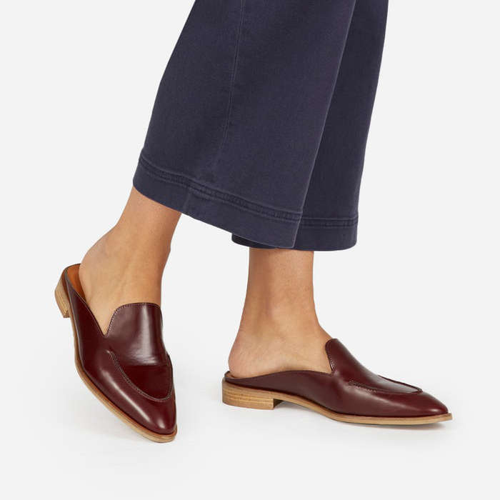 backless loafers wide fit