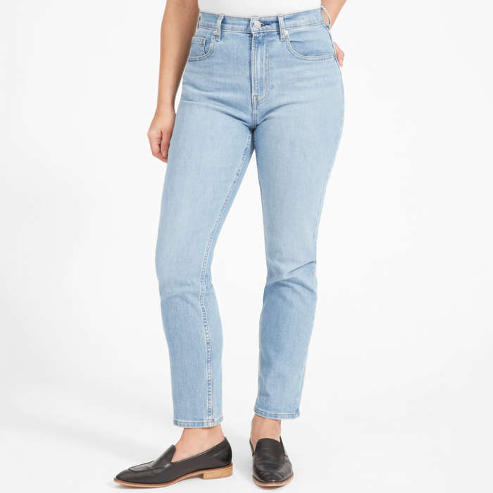 levi's wedgie fit light wash high rise jeans