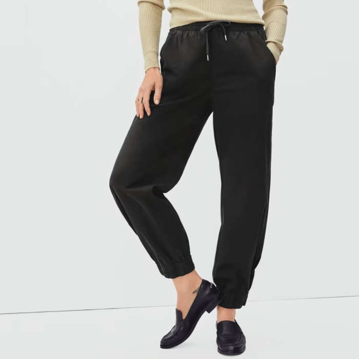 black joggers womens dressy