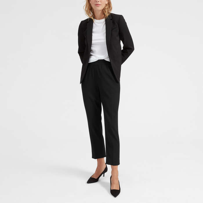 best black work pants for curvy figure