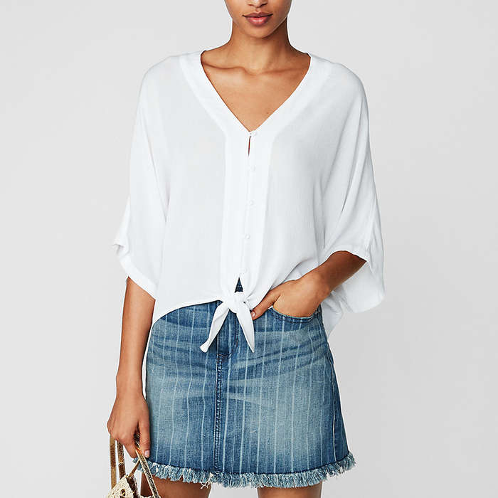 express tie front top