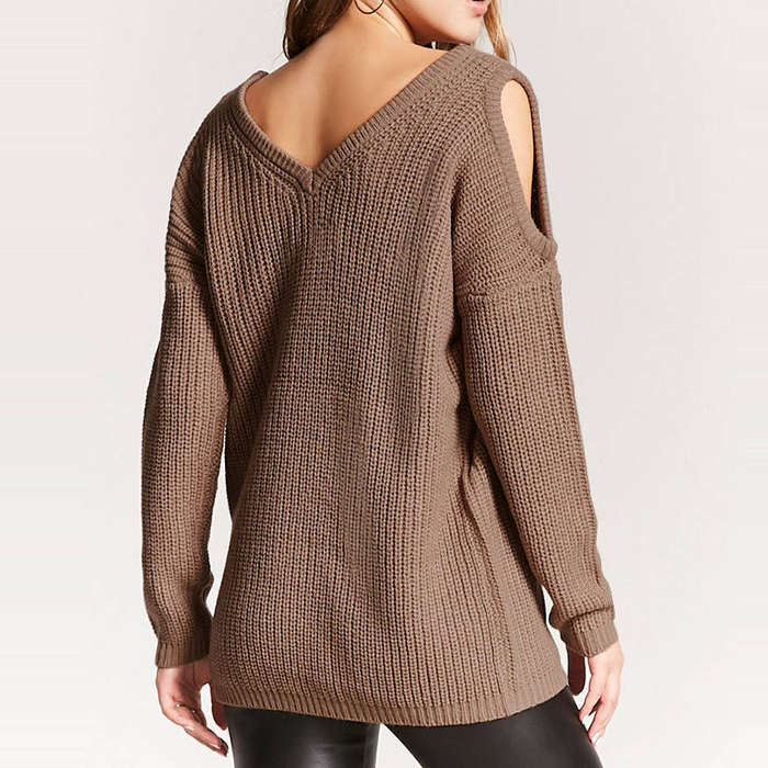 forever 21 cold shoulder sweater Cinosural International School