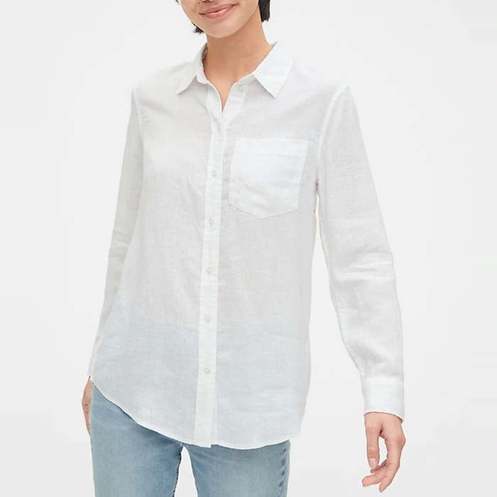 dressy linen tops