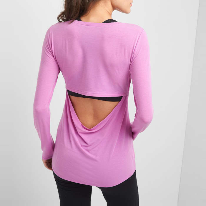 long sleeve workout top women