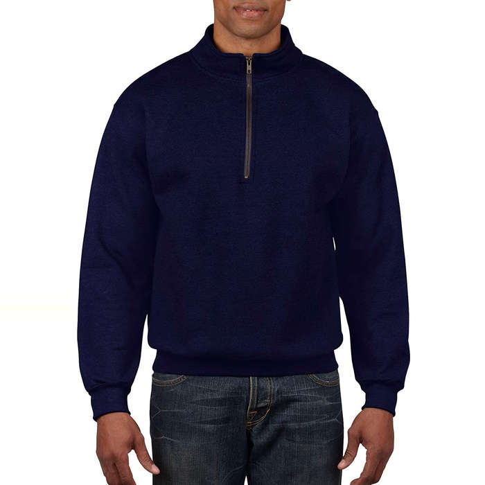 half zip up sweatshirts