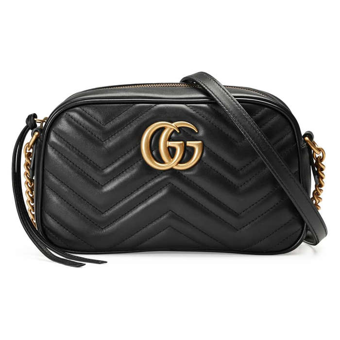 gucci marmont 2.0 leather crossbody bag