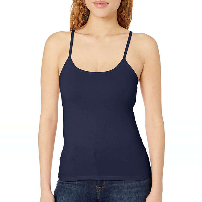 black camisole with built in bra