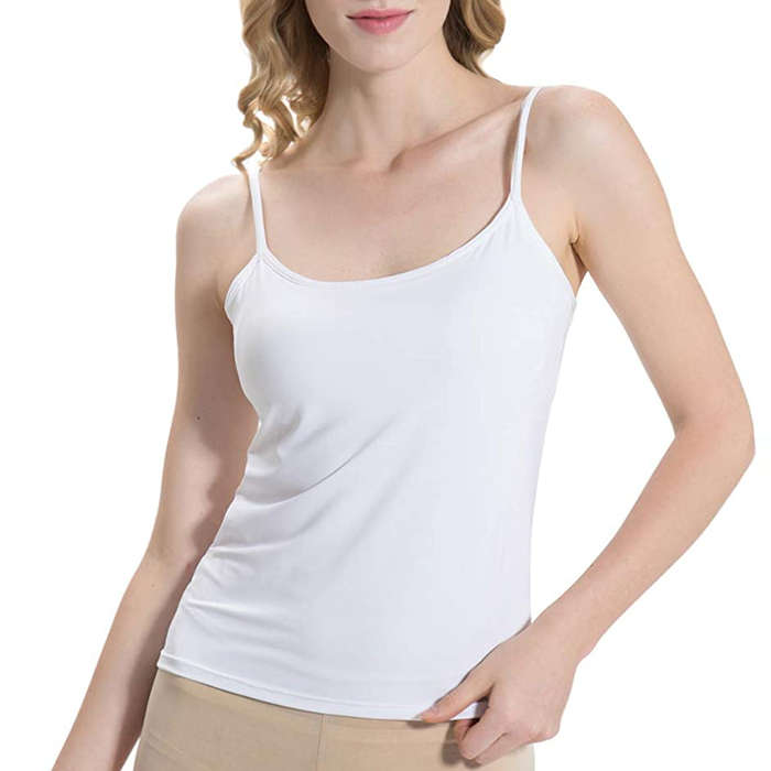 camisole with bra cups