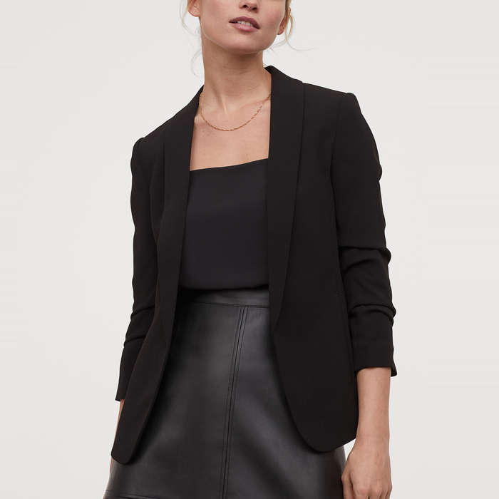womens black formal coat