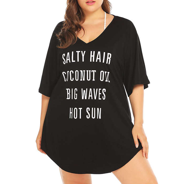 lane bryant swim cover up