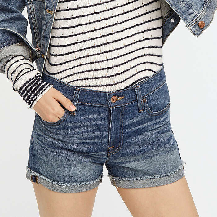 best stretchy jean shorts