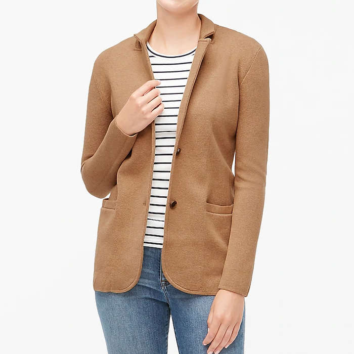 sweater blazer womens