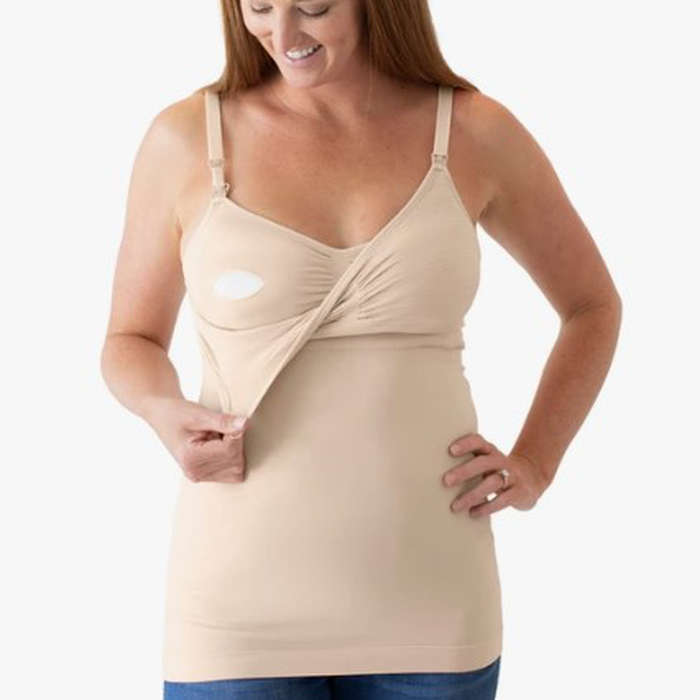 nursing tank with padding