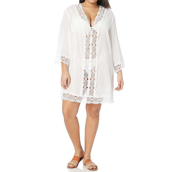 la blanca plus size cover up