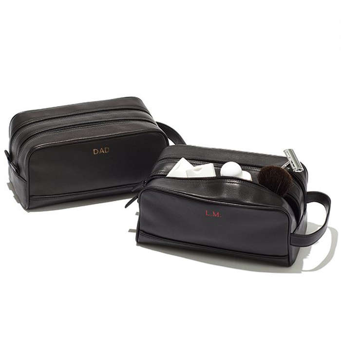 men's leather toiletry bag macys