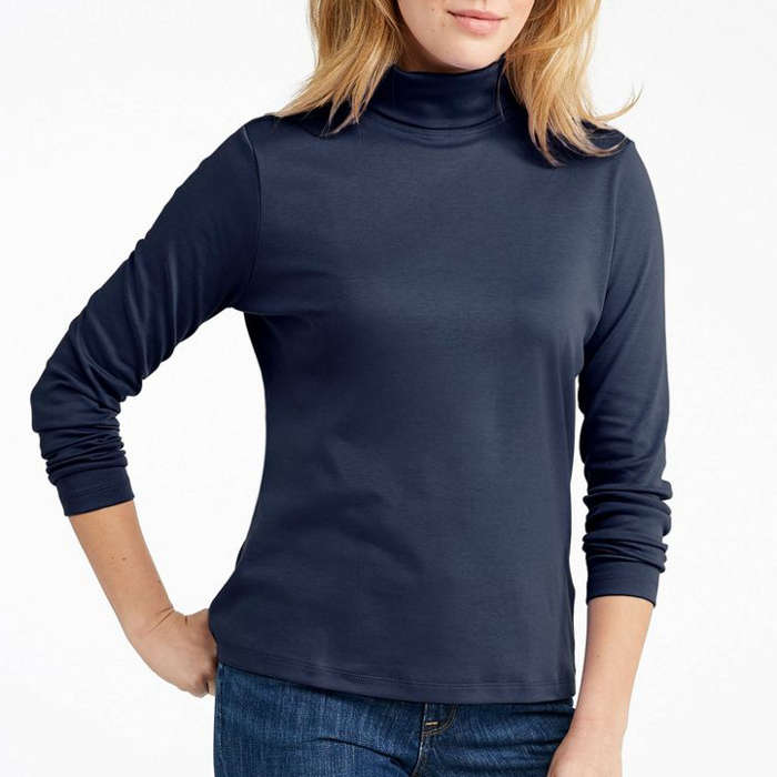 thin long sleeve turtleneck