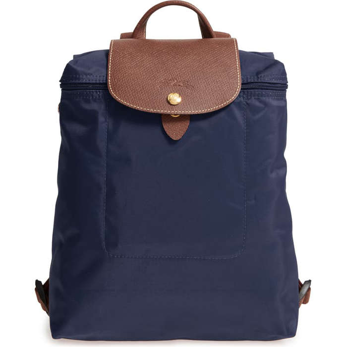 macy's longchamp backpack