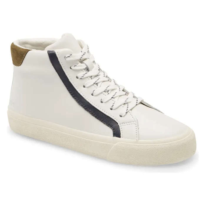 high top leather sneakers womens
