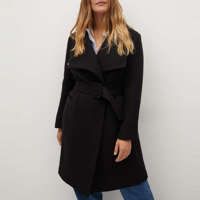 plus size wool dress coats