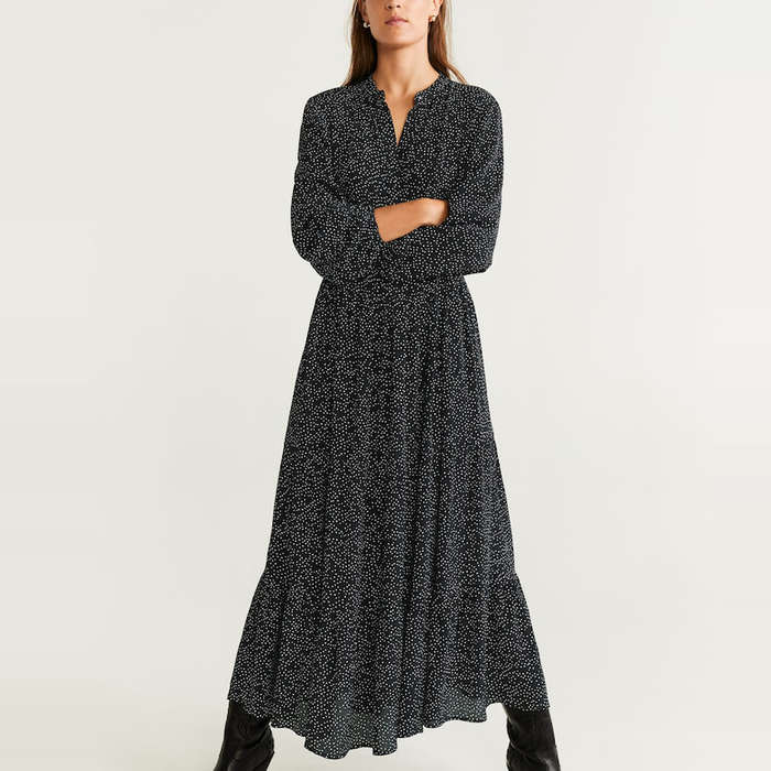 long sleeve prairie dress