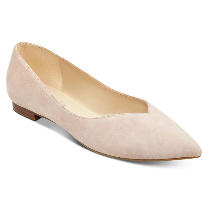 comfortable pointy toe flats