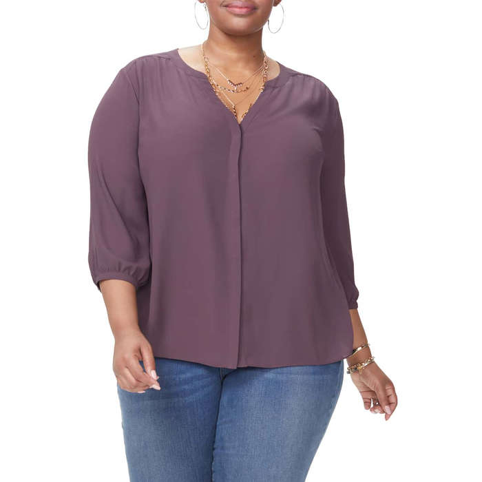 plus size tops for work