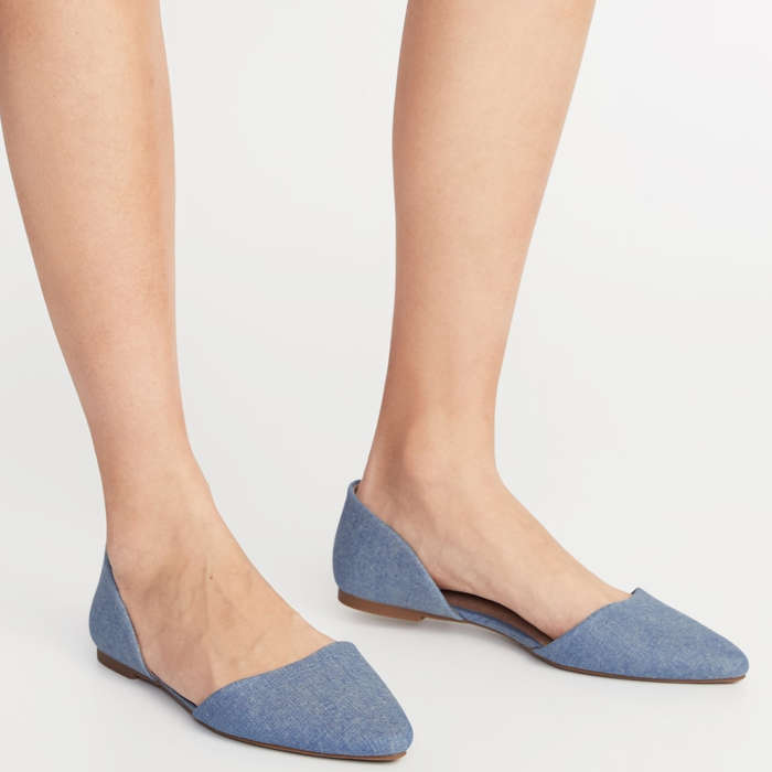 pointed flats