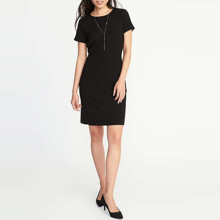 j crew knit sheath dress