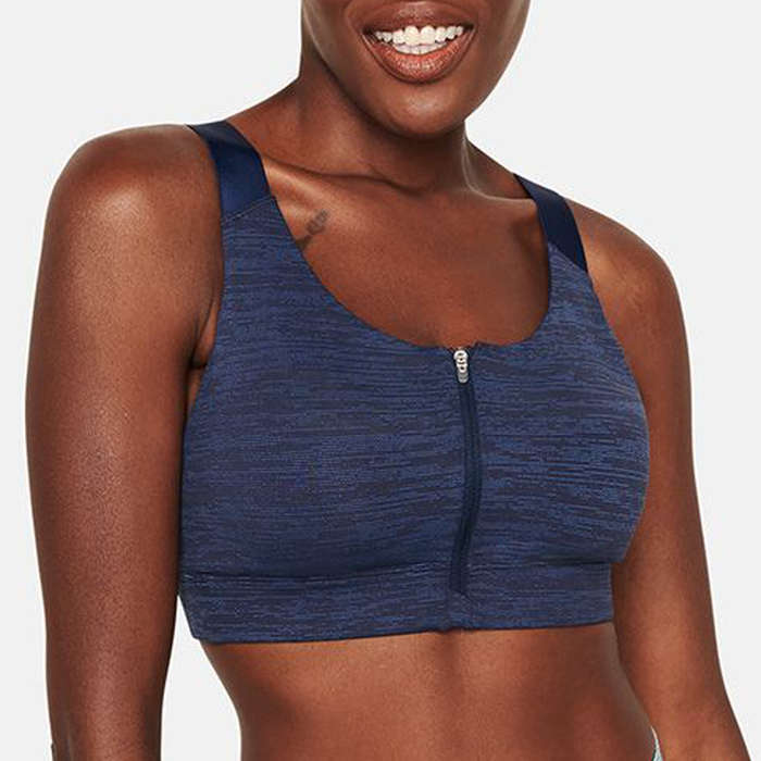 outdoor voices zip bra