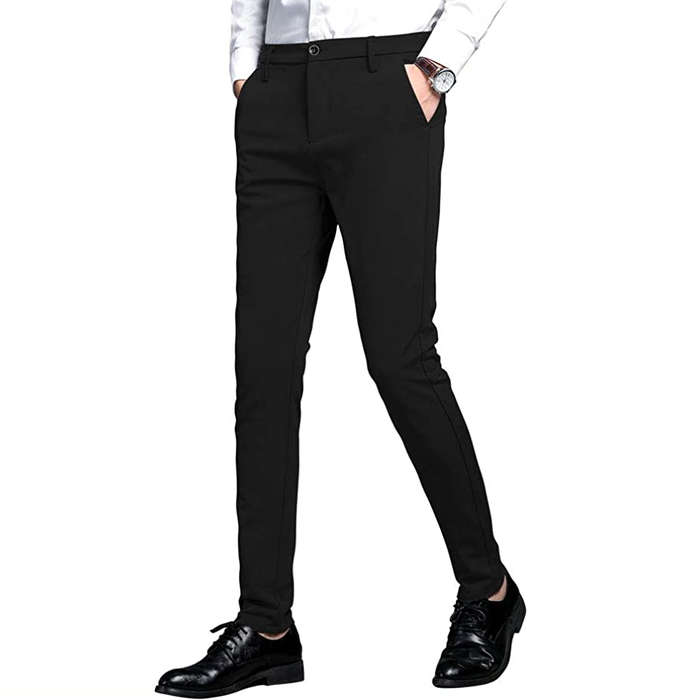 men's athletic fit dress pants