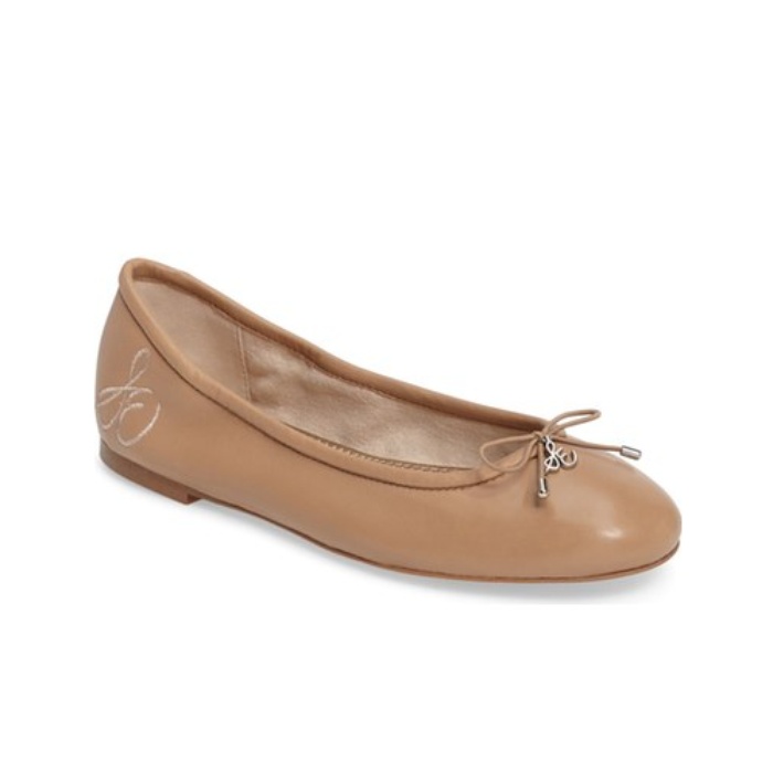 nude shoes flats