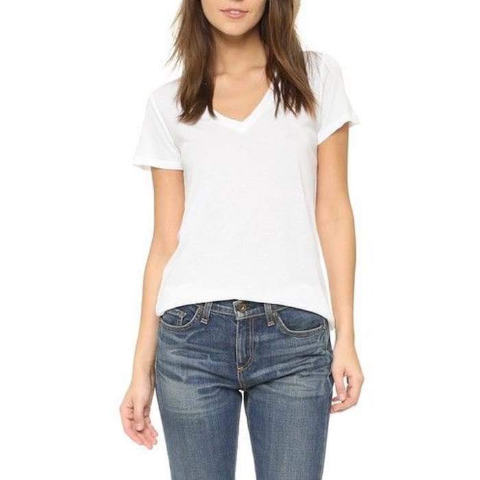 10 Best V-Neck White Tees | Rank & Style