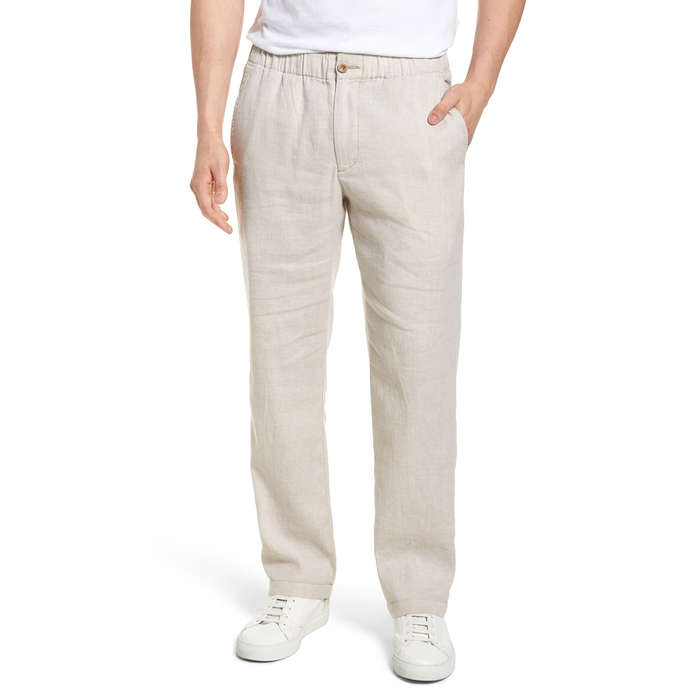 tommy bahama white linen pants