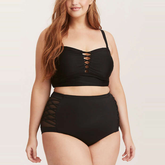 torrid 2 piece bathing suit