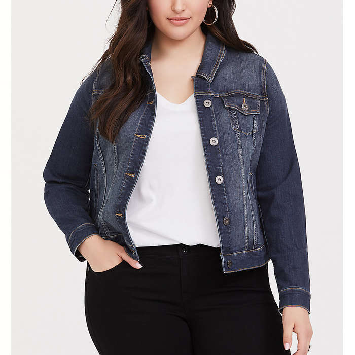 best plus size jean jacket