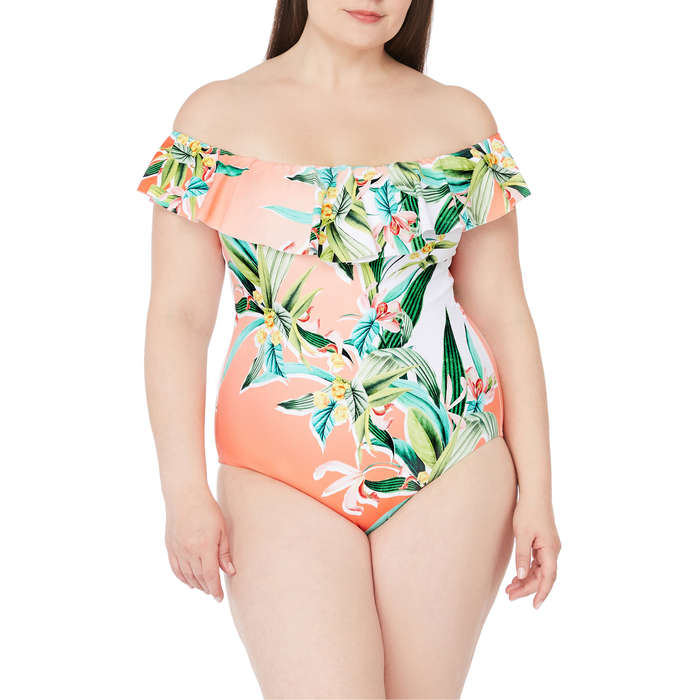 plus size figure flattering bathing suits