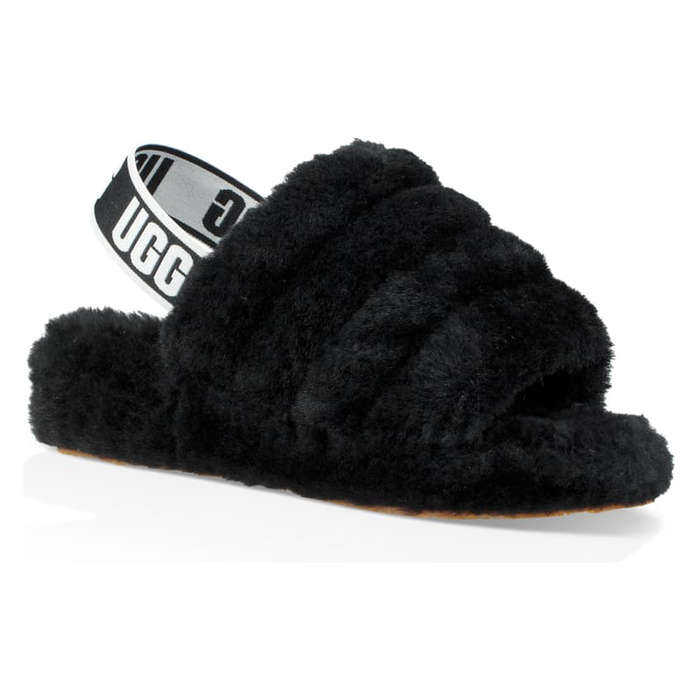 ugg slippers fuzzy