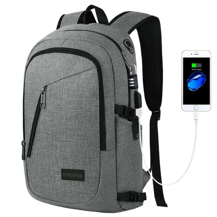 nike backpack with charger